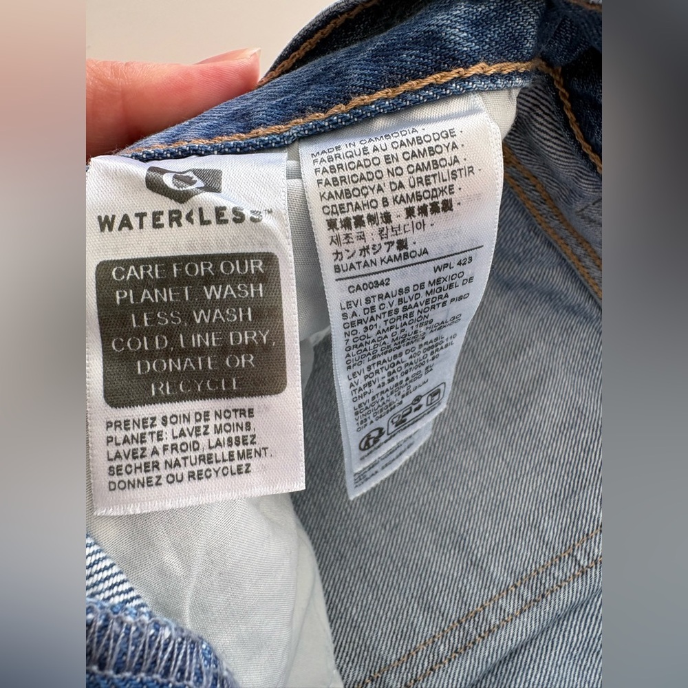 Levi’s Jeans Low Pro Straight size 24 - Picture 10 of 16